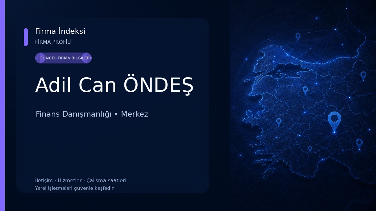 Adil Can ÖNDEŞ