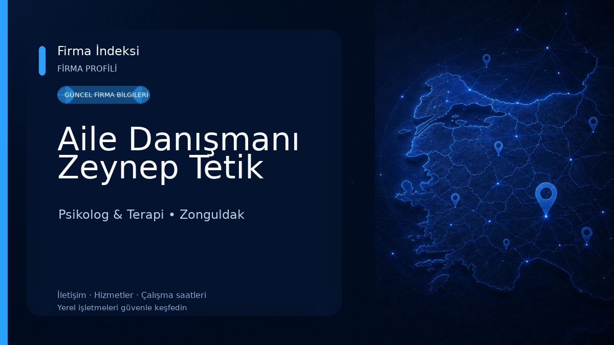 Aile Danışmanı Zeynep Tetik Psikolog & Terapi
