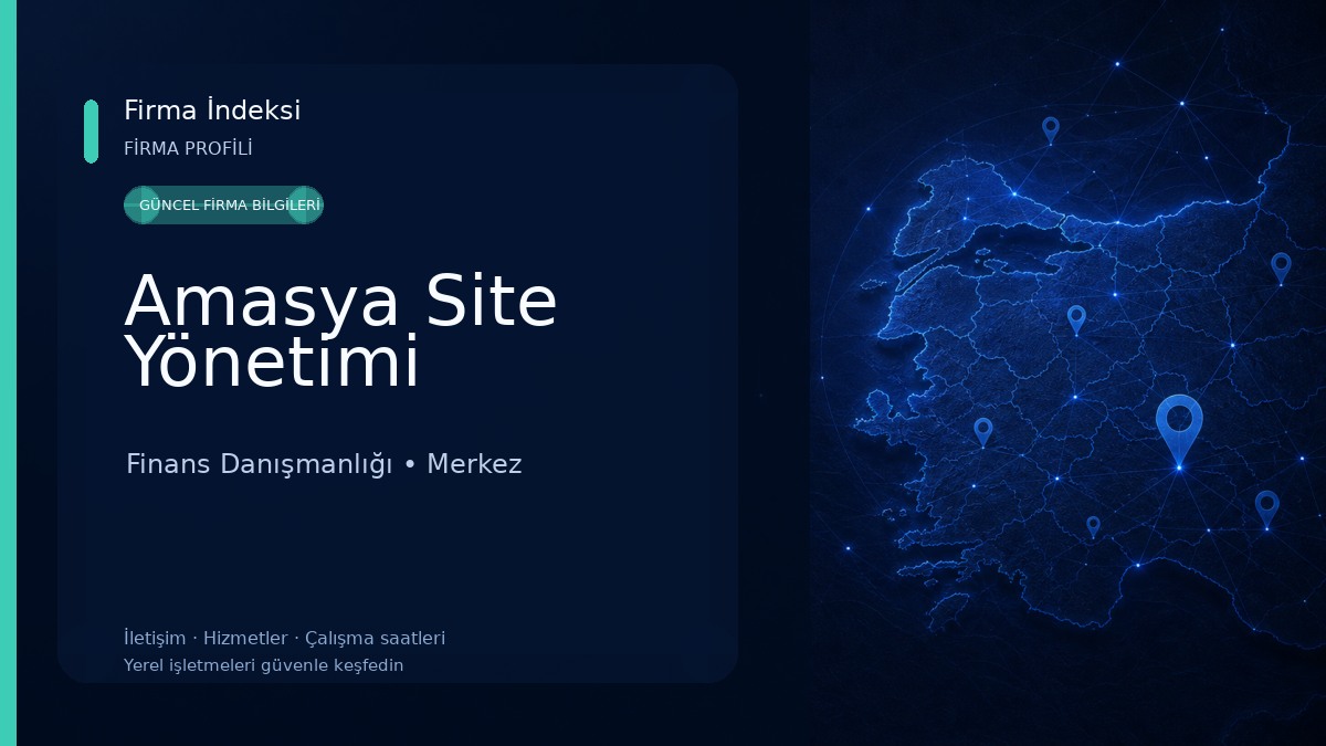 Amasya Site Yönetimi 