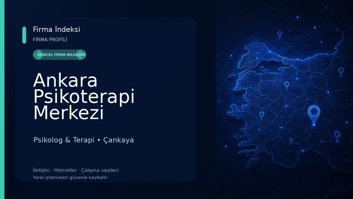 Ankara Psikoterapi Merkezi Psikolog & Terapi