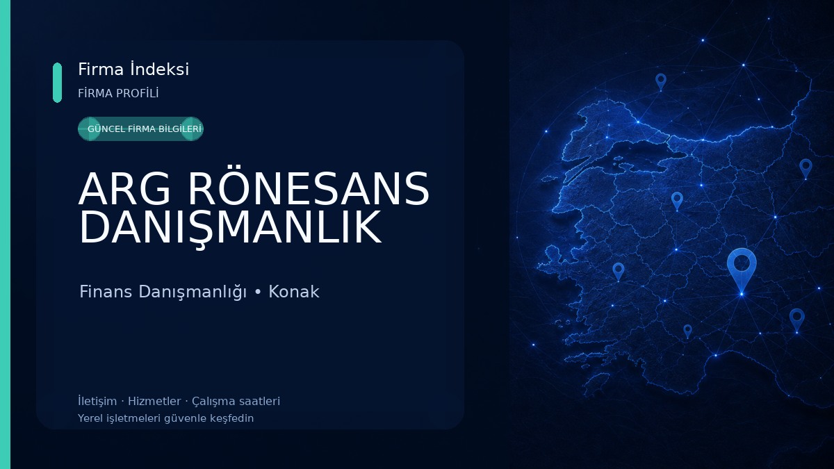 ARG RÖNESANS DANIŞMANLIK 
