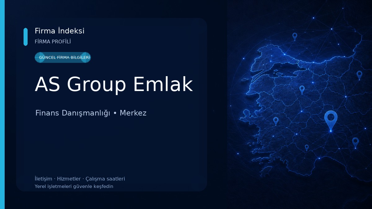 AS Group Emlak Finans Danışmanlığı