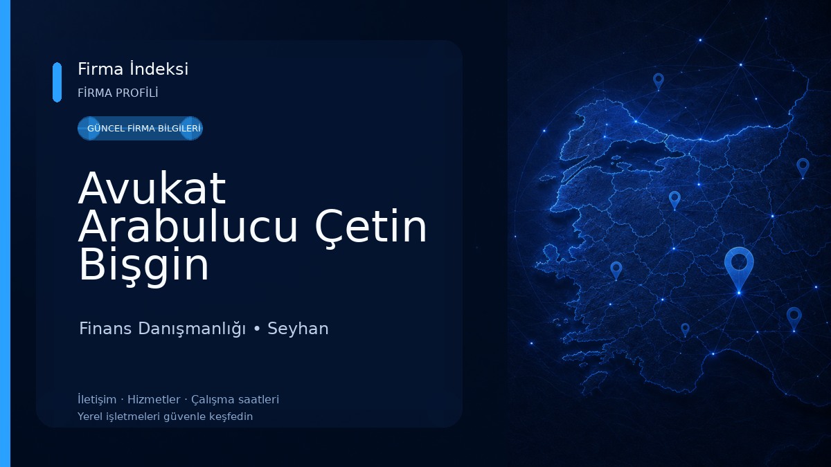 Avukat Arabulucu Çetin Bişgin Finans Danışmanlığı