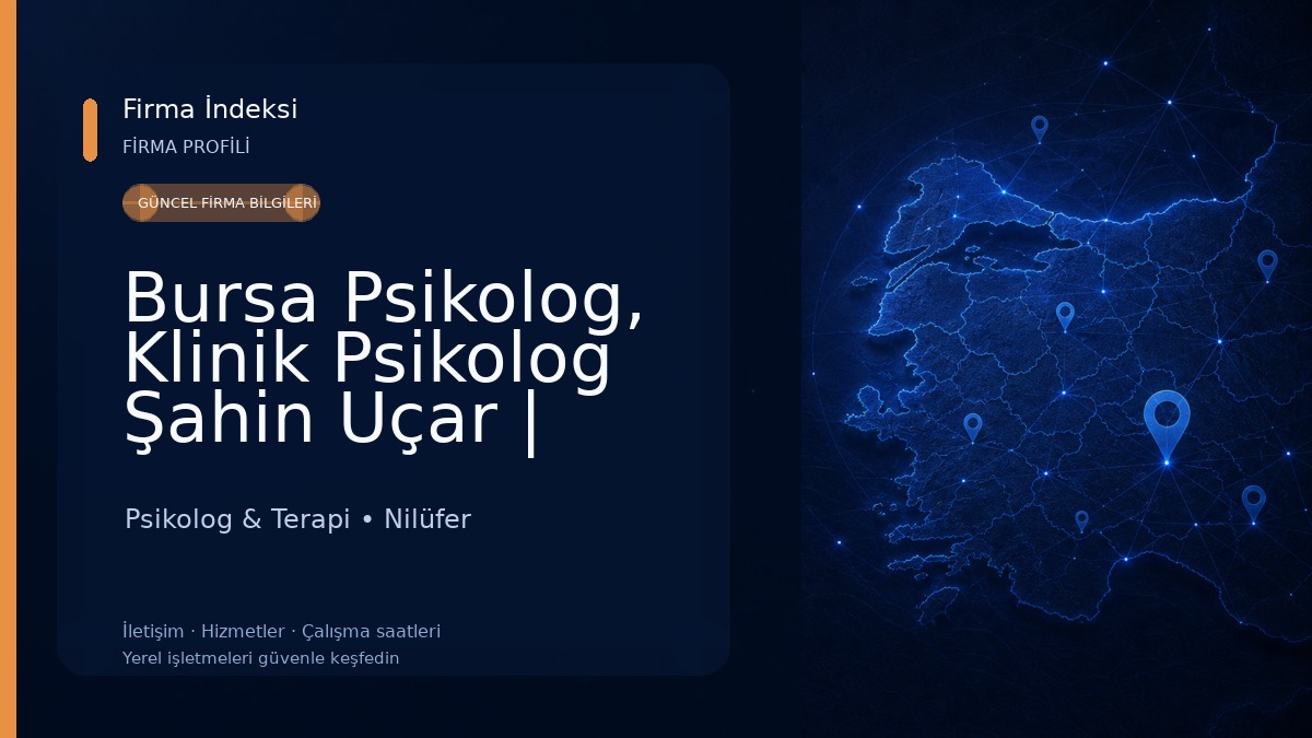 Bursa Psikolog, Klinik Psikolog Şahin Uçar | Cinsel Terapi ve Hipnoterapi | Psikolog Bursa Nilüfer