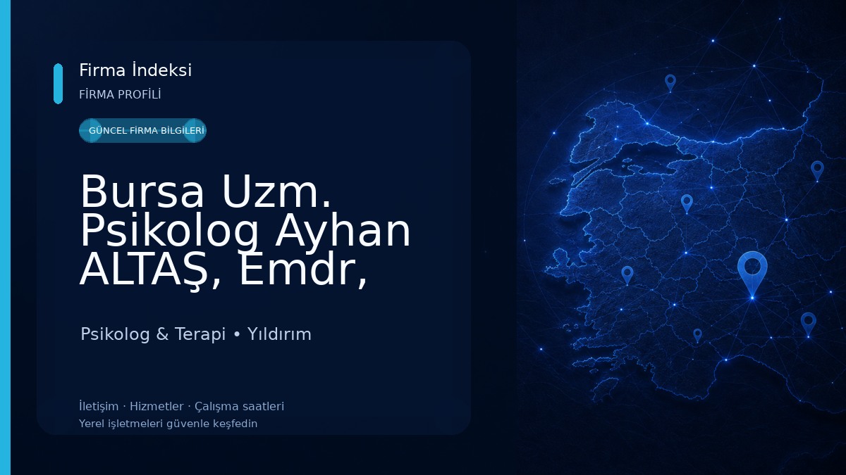 Bursa Uzm. Psikolog Ayhan ALTAŞ, Emdr, hipnoz