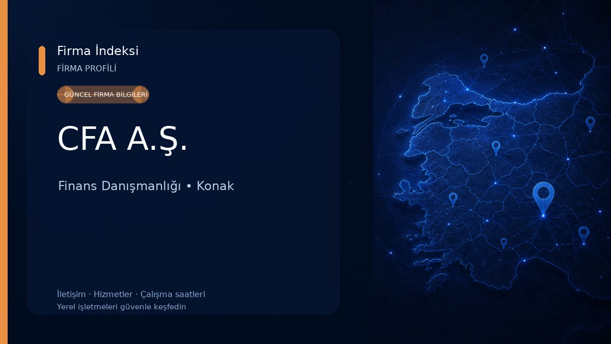 CFA A.Ş. Finans Danışmanlığı