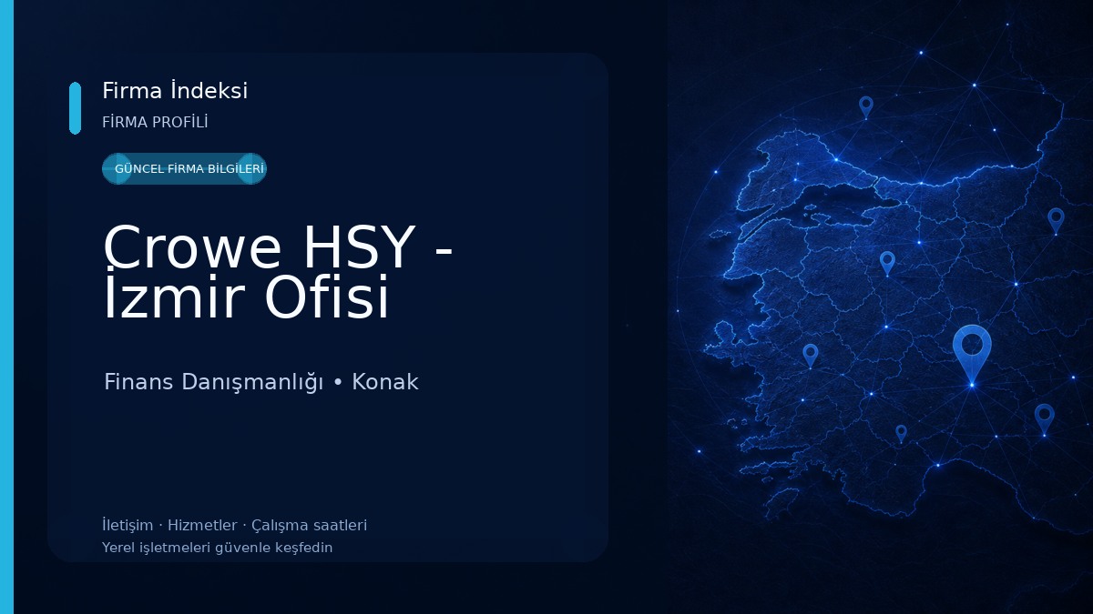 Crowe HSY - İzmir Ofisi