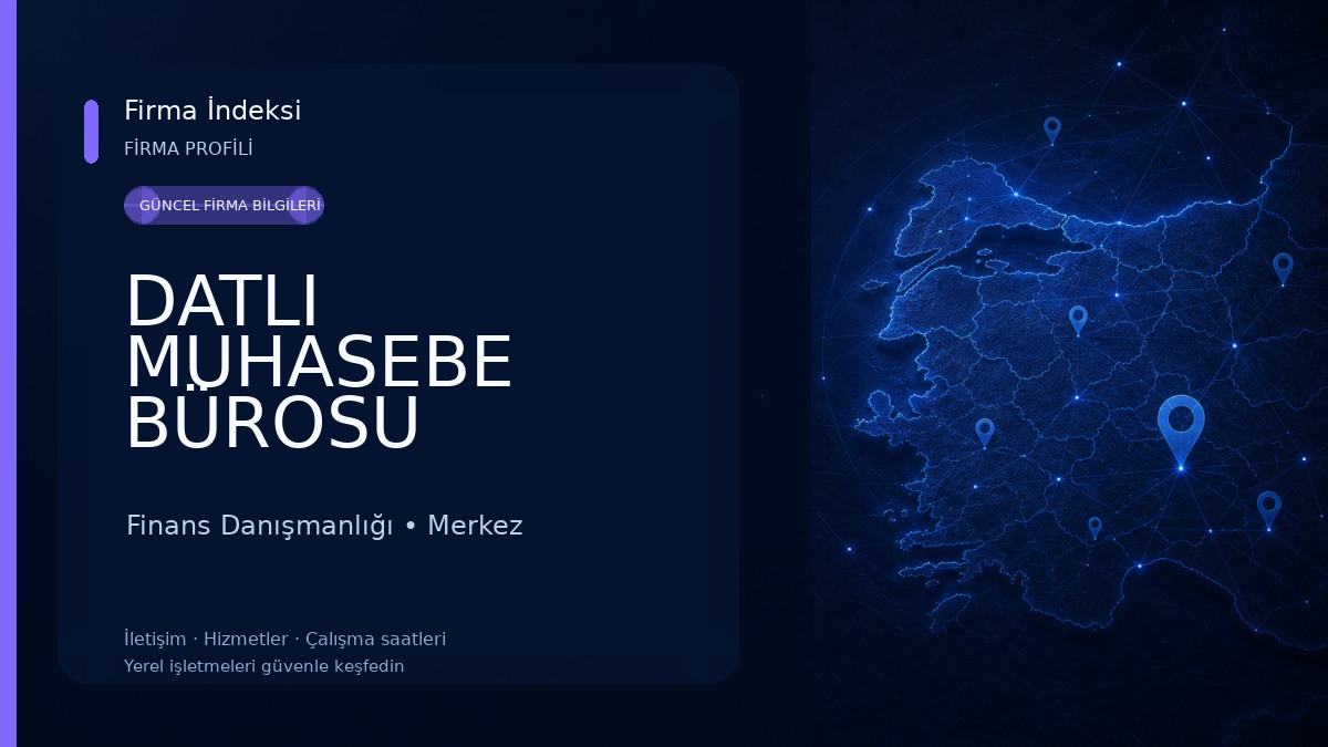 DATLI MUHASEBE BÜROSU