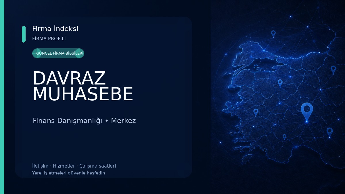 DAVRAZ MUHASEBE Finans Danışmanlığı