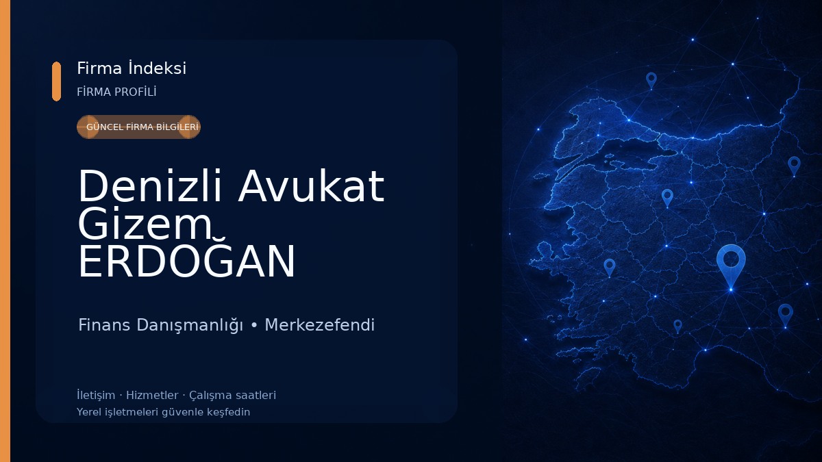 Denizli Avukat Gizem ERDOĞAN Avukatlık&Danışmanlık-Denizli Boşanma Avukatı-Denizli Miras Avukatı-Denizli Gayrimenkul Avukatı Finans Danışmanlığı