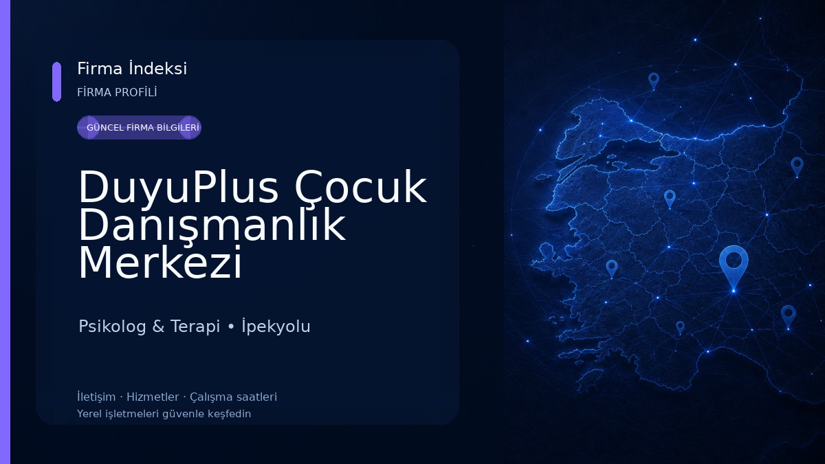 DuyuPlus Çocuk Danışmanlık Merkezi 