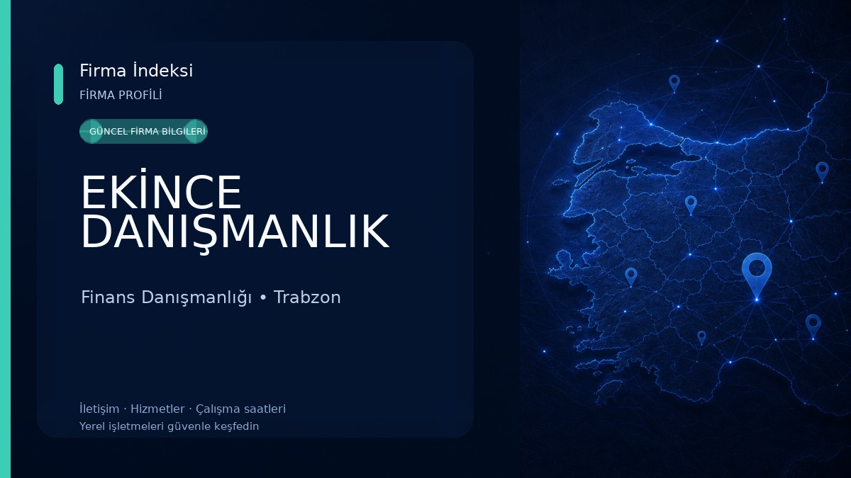 EKİNCE DANIŞMANLIK