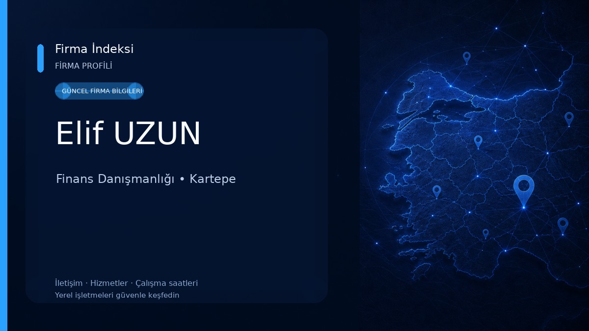 Elif UZUN Finans Danışmanlığı