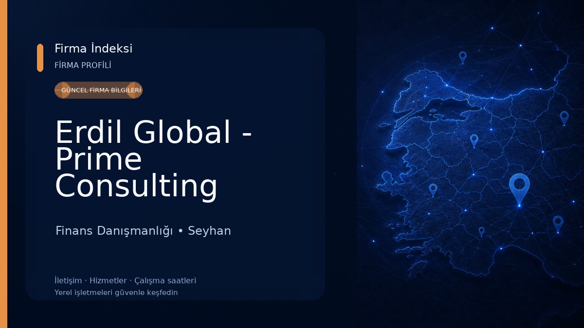 Erdil Global - Prime Consulting Finans Danışmanlığı