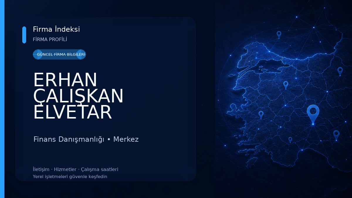 ERHAN ÇALIŞKAN ELVETAR 