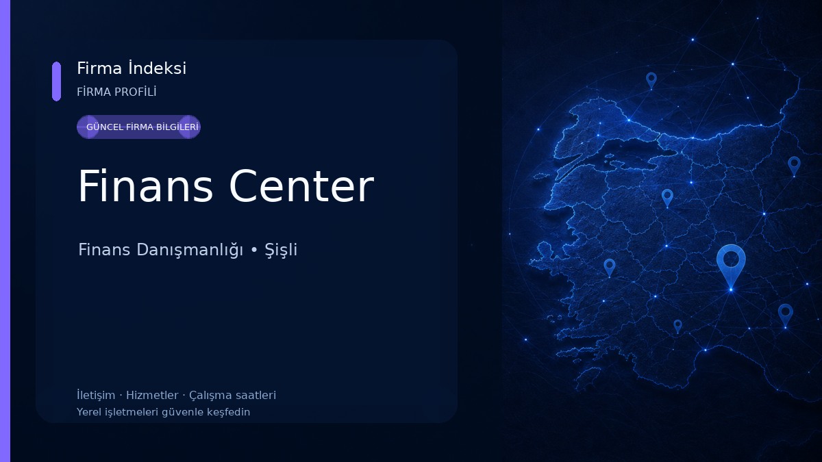 Finans Center Finans Danışmanlığı