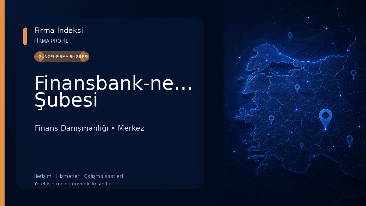 Finansbank-nevşehir Şubesi