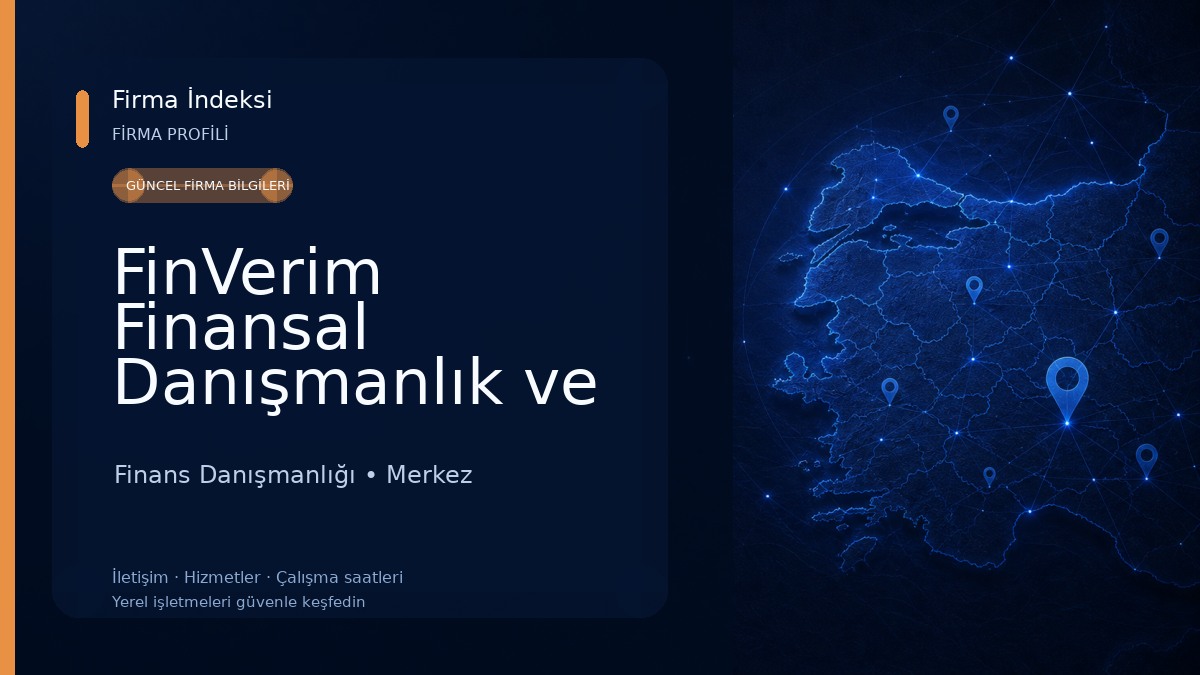 FinVerim Finansal Danışmanlık ve Yönetim Çözümleri