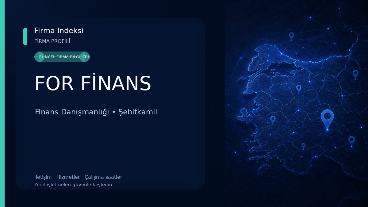 FOR FİNANS Finans Danışmanlığı