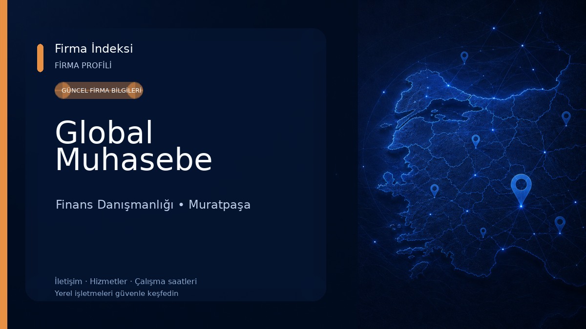 Global Muhasebe Finans Danışmanlığı