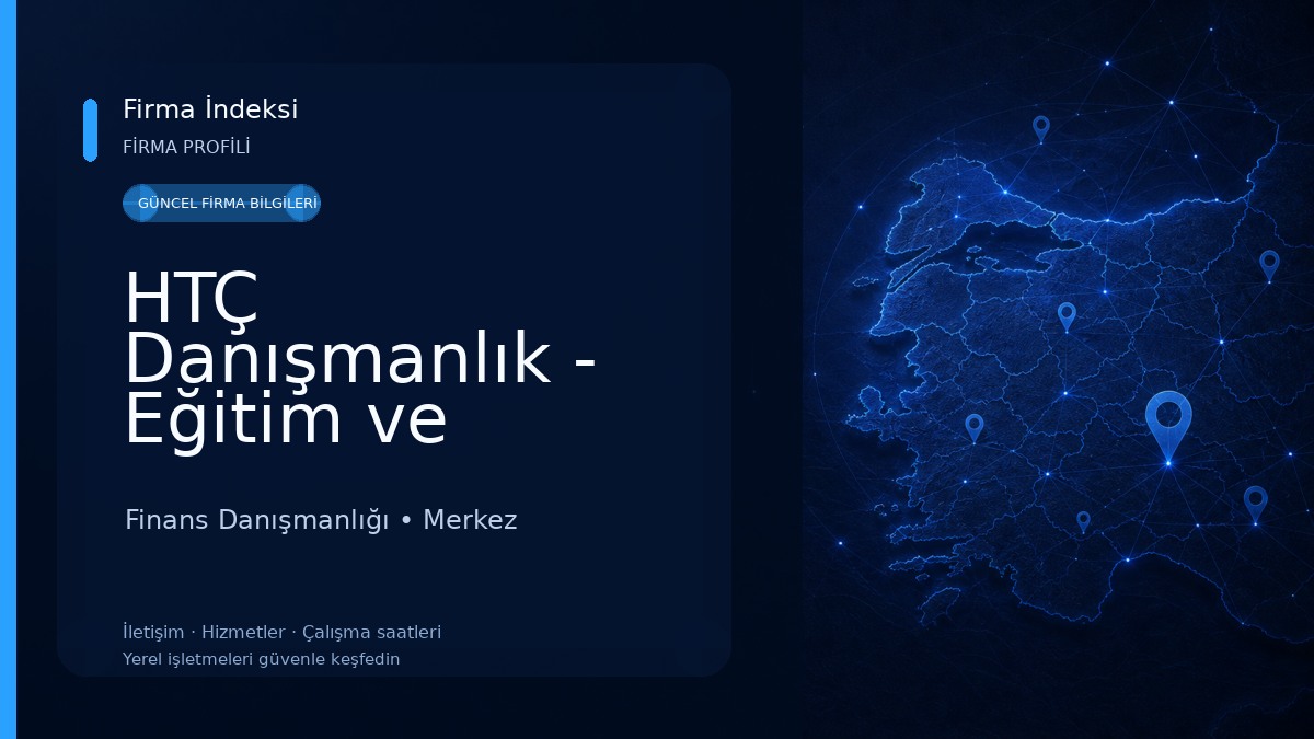 HTÇ Danışmanlık - Eğitim ve Mühendislik