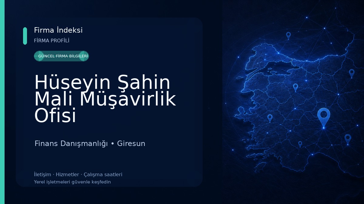Hüseyin Şahin Mali Müşavirlik Ofisi