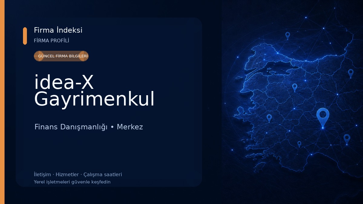 idea-X Gayrimenkul 