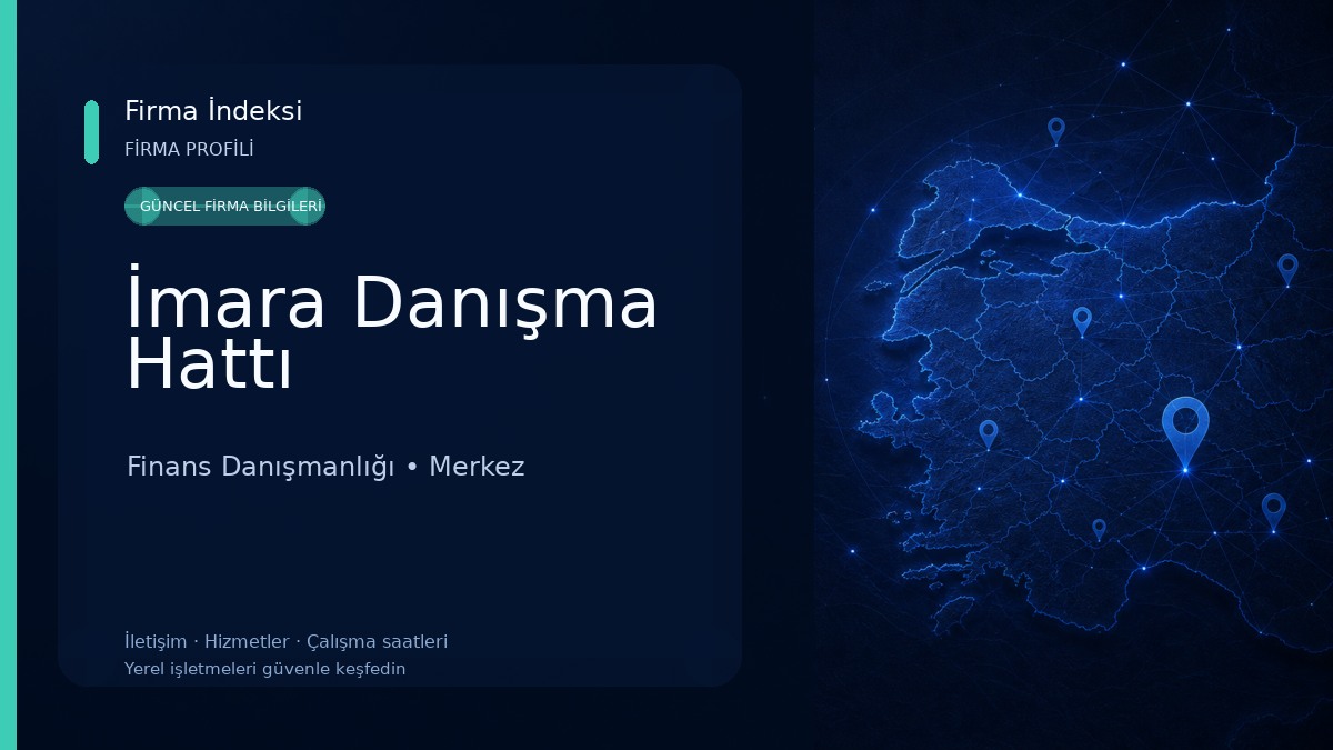 İmara Danışma Hattı 