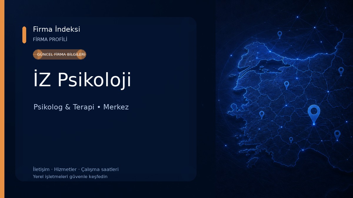 İZ Psikoloji Psikolog & Terapi