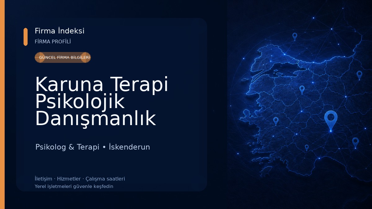 Karuna Terapi Psikolojik Danışmanlık Psikolog & Terapi