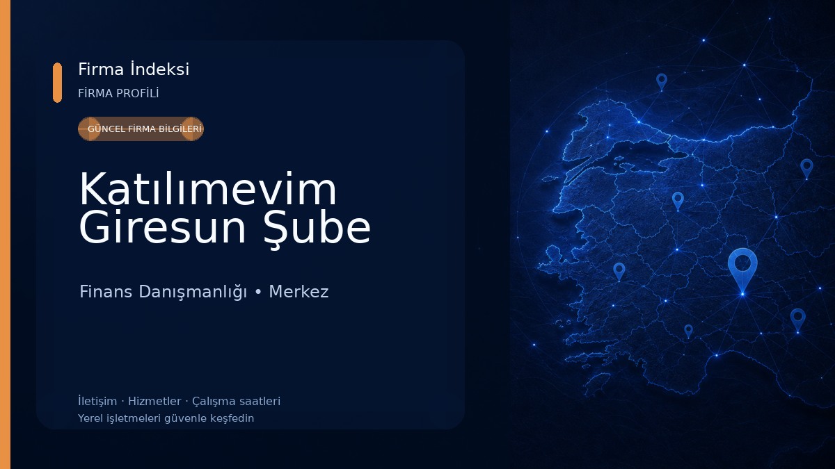Katılımevim Giresun Şube