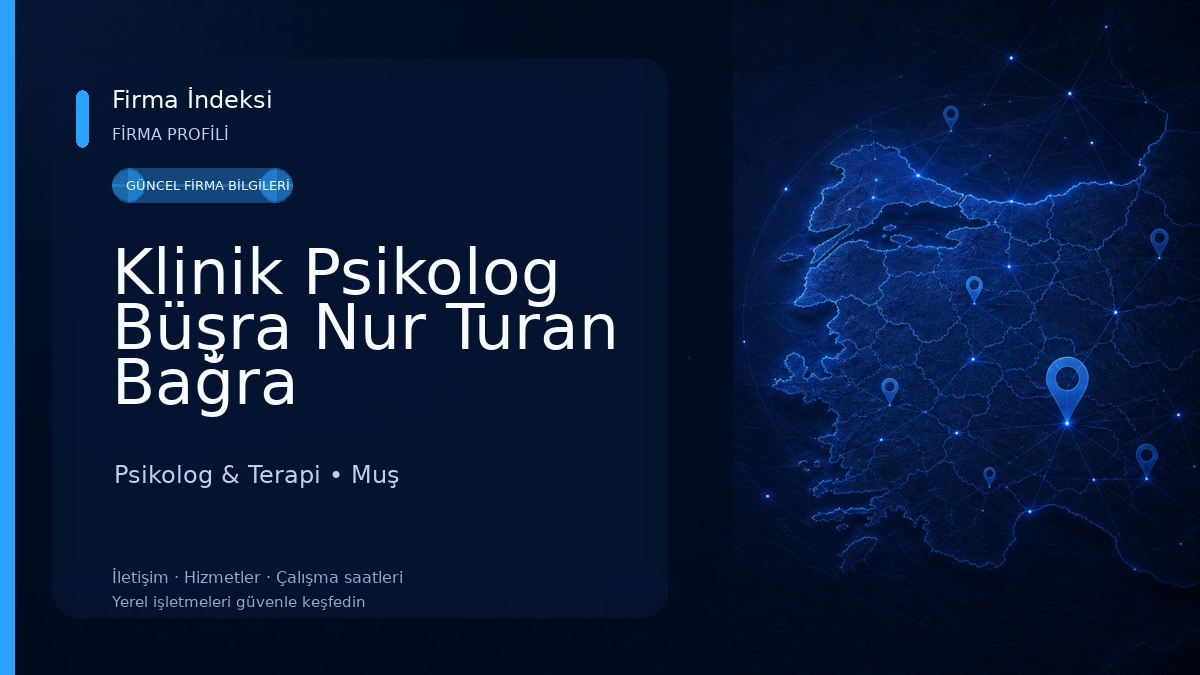 Klinik Psikolog Büşra Nur Turan Bağra