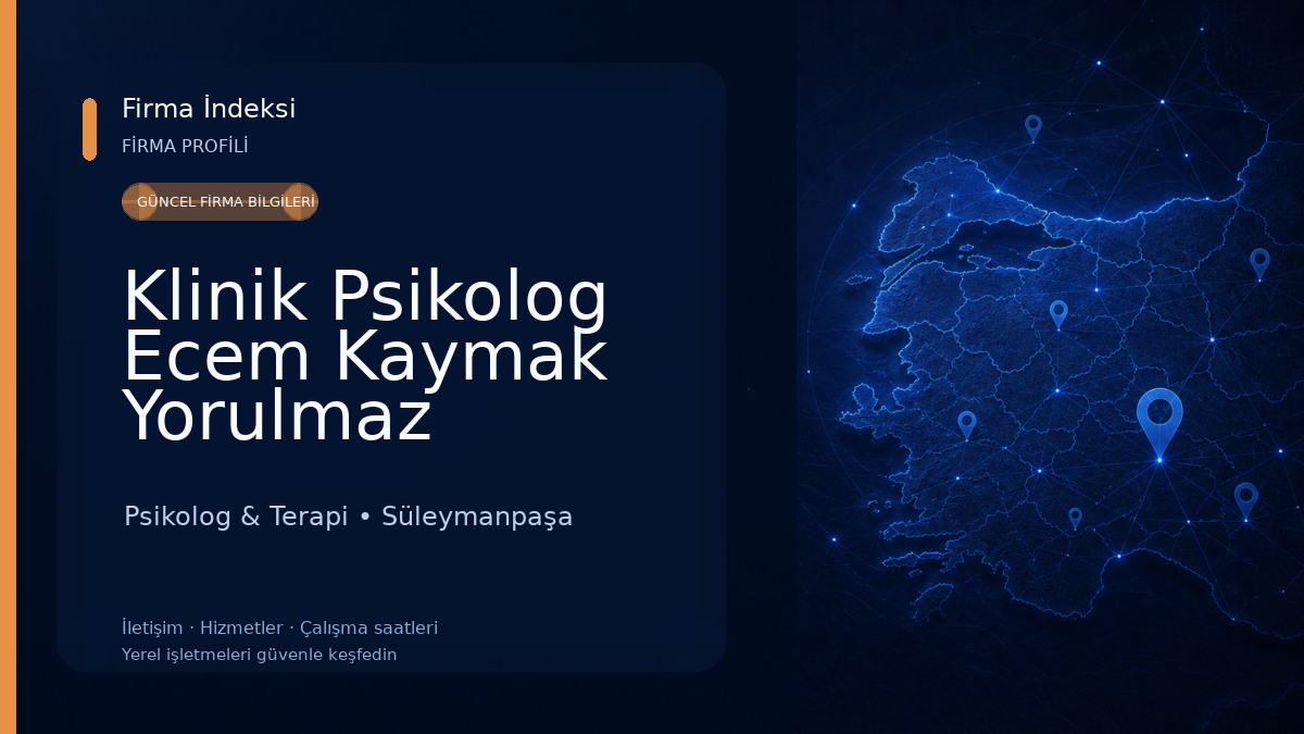 Klinik Psikolog Ecem Kaymak Yorulmaz