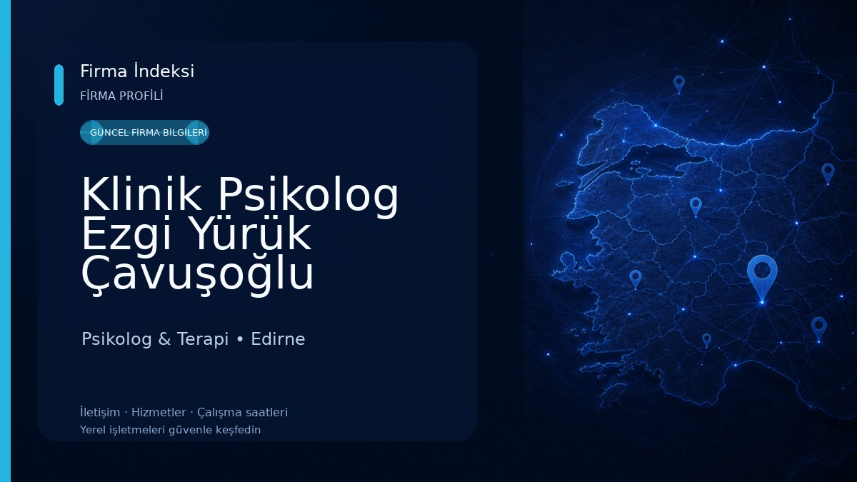 Klinik Psikolog Ezgi Yürük Çavuşoğlu Psikolog & Terapi