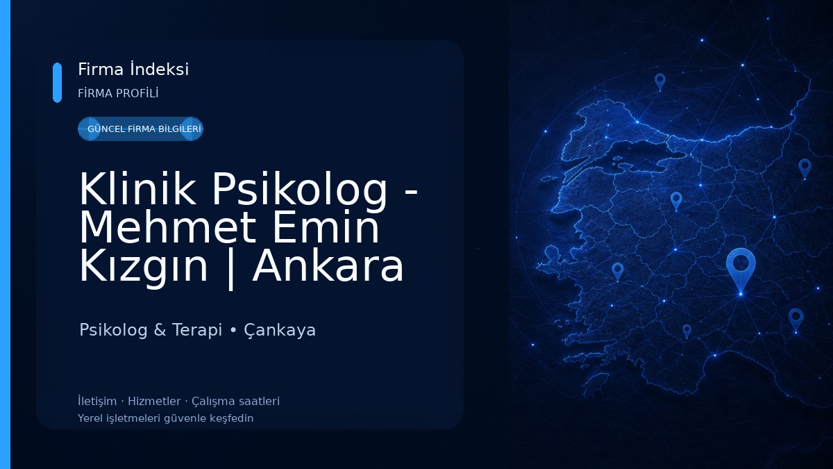 Klinik Psikolog - Mehmet Emin Kızgın | Ankara Cinsel , Aile , Çift Danışmanlık Randevu | Ankara Online Psikolog Randevu