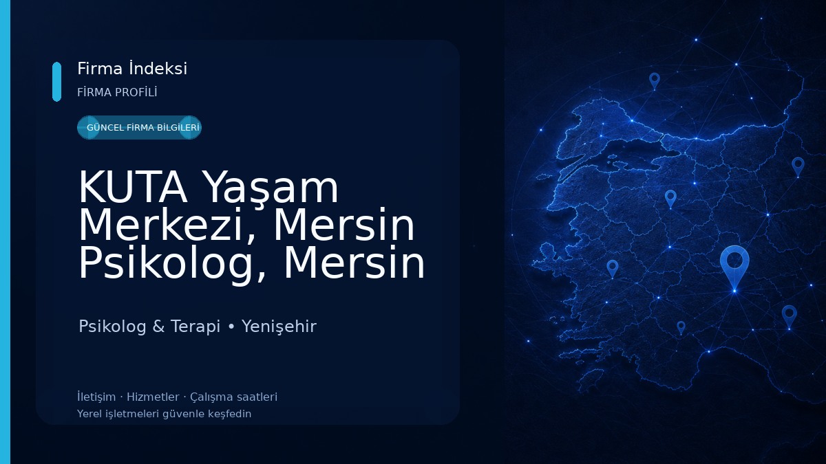 KUTA Yaşam Merkezi, Mersin Psikolog, Mersin Fizyoterapi, Mersin Diyetisyen Psikolog & Terapi