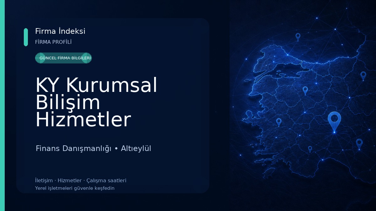 KY Kurumsal Bilişim Hizmetler Finans Danışmanlığı