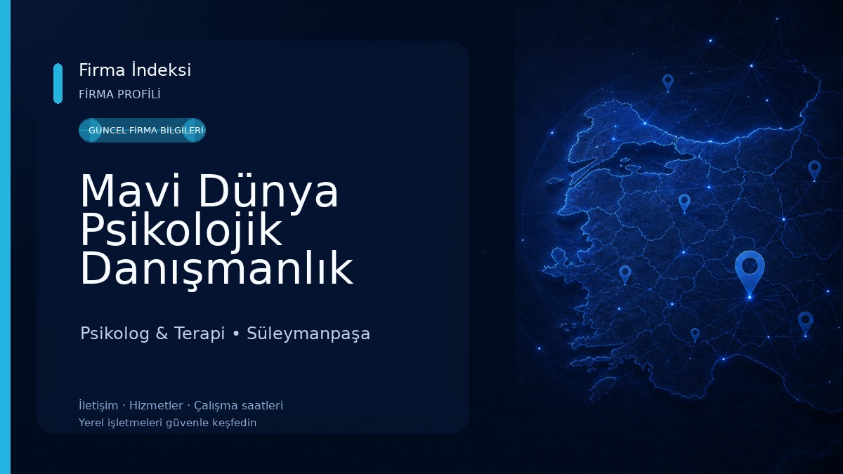 Mavi Dünya Psikolojik Danışmanlık 