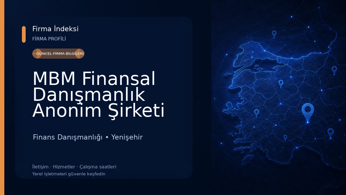 MBM Finansal Danışmanlık Anonim Şirketi