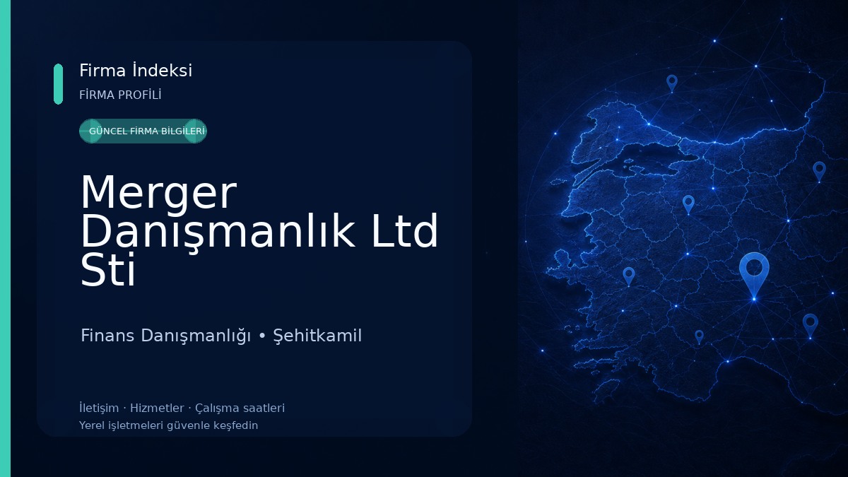 Merger Danışmanlık Ltd Sti Finans Danışmanlığı