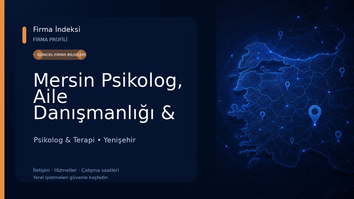 Mersin Psikolog, Aile Danışmanlığı & Çocuk Terapisi- Say Psikolojik Danışmanlık