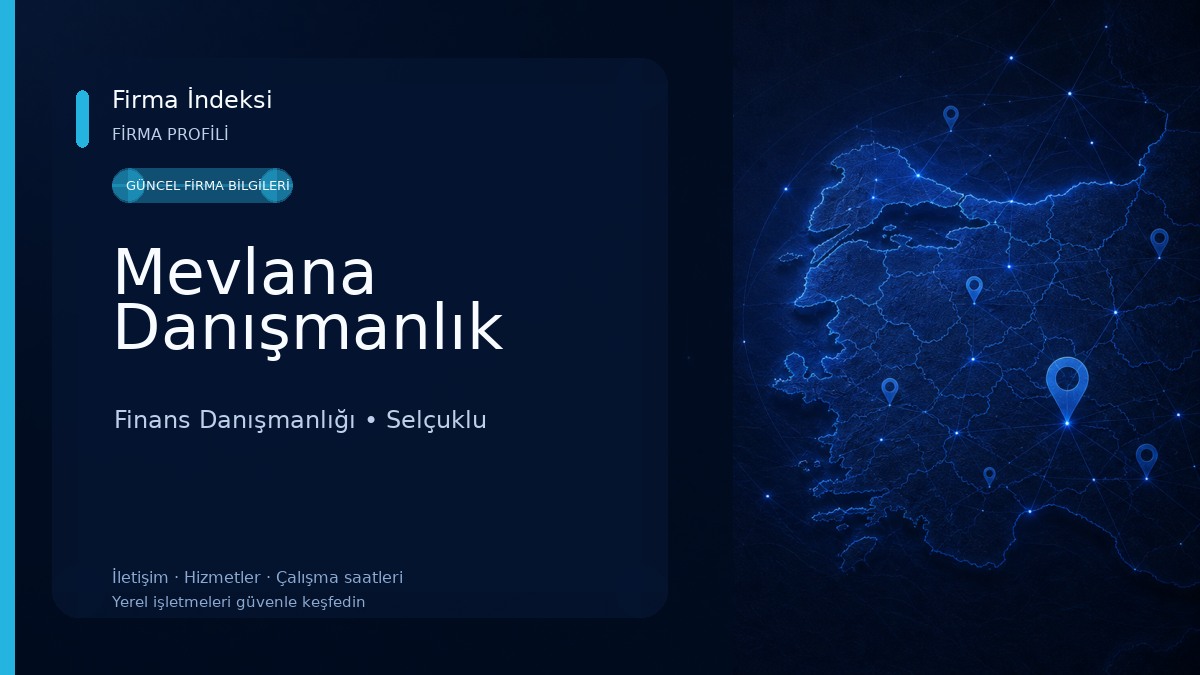 Mevlana Danışmanlık Finans Danışmanlığı