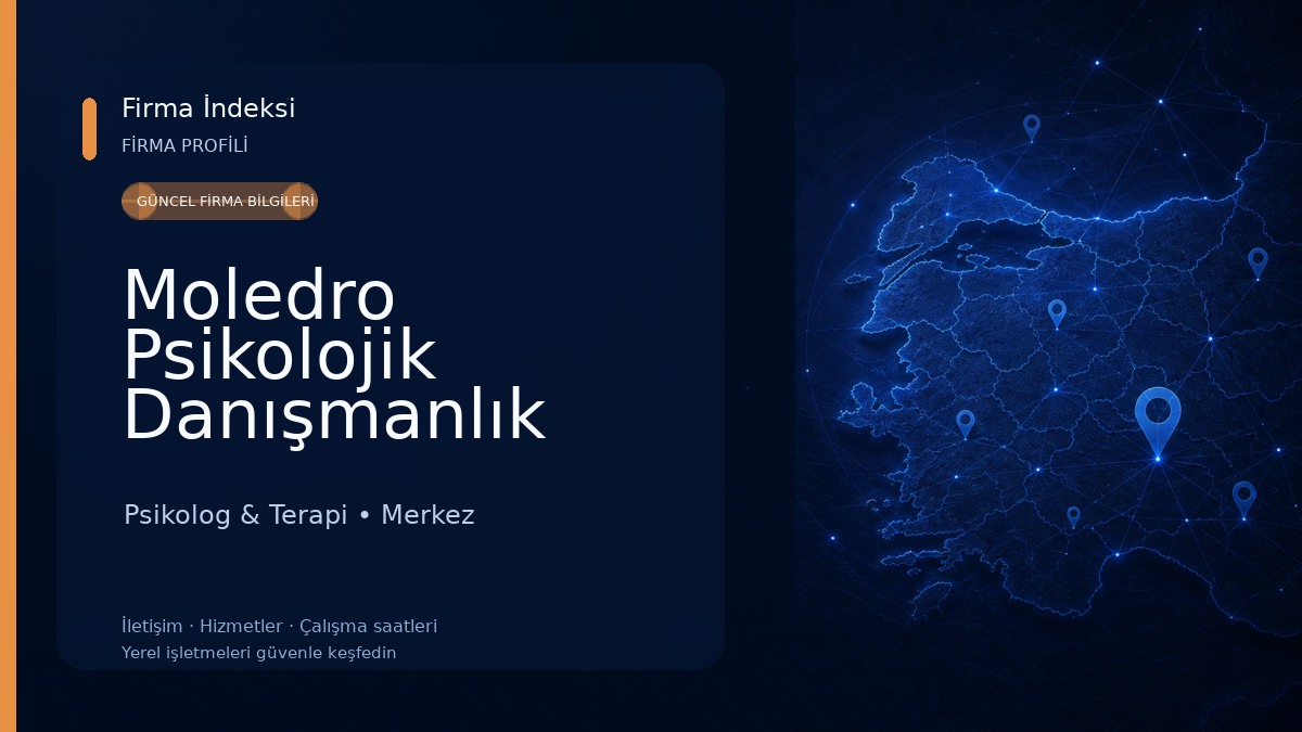 Moledro Psikolojik Danışmanlık Merkezi Psikolog & Terapi