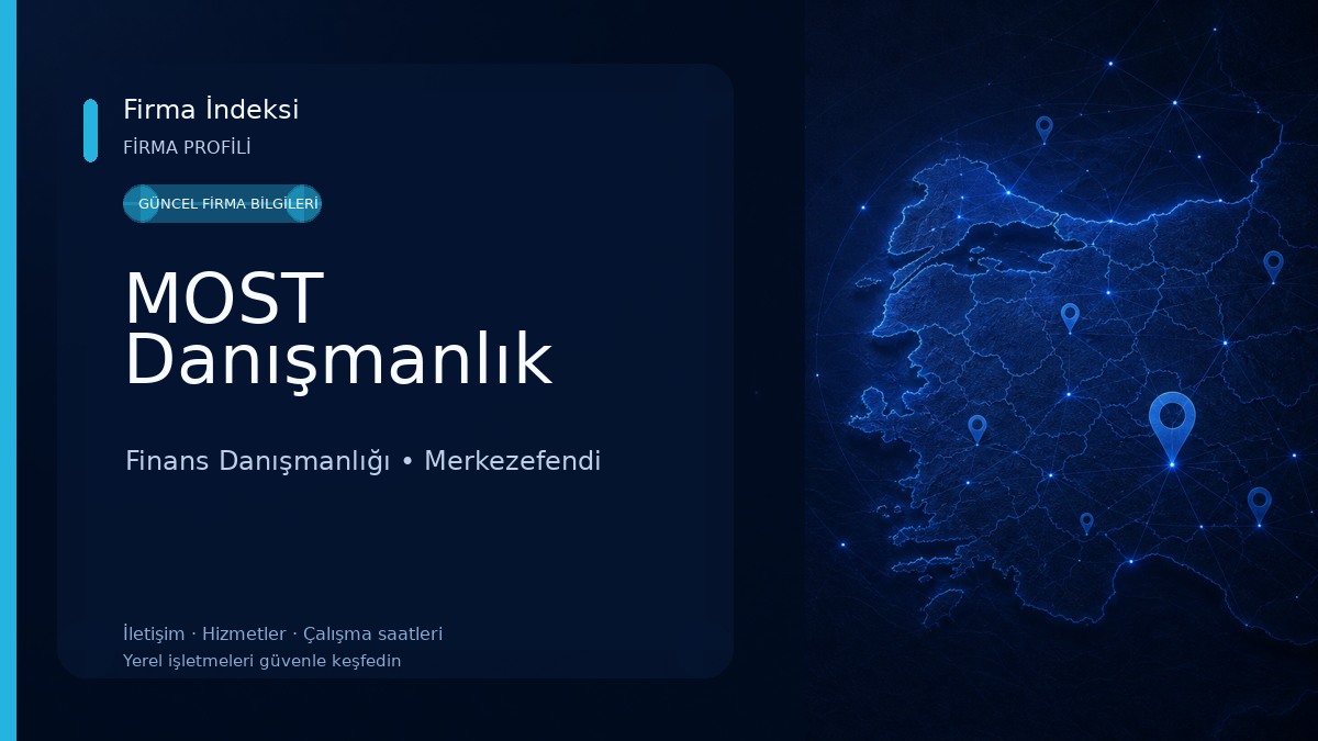 MOST Danışmanlık Finans Danışmanlığı