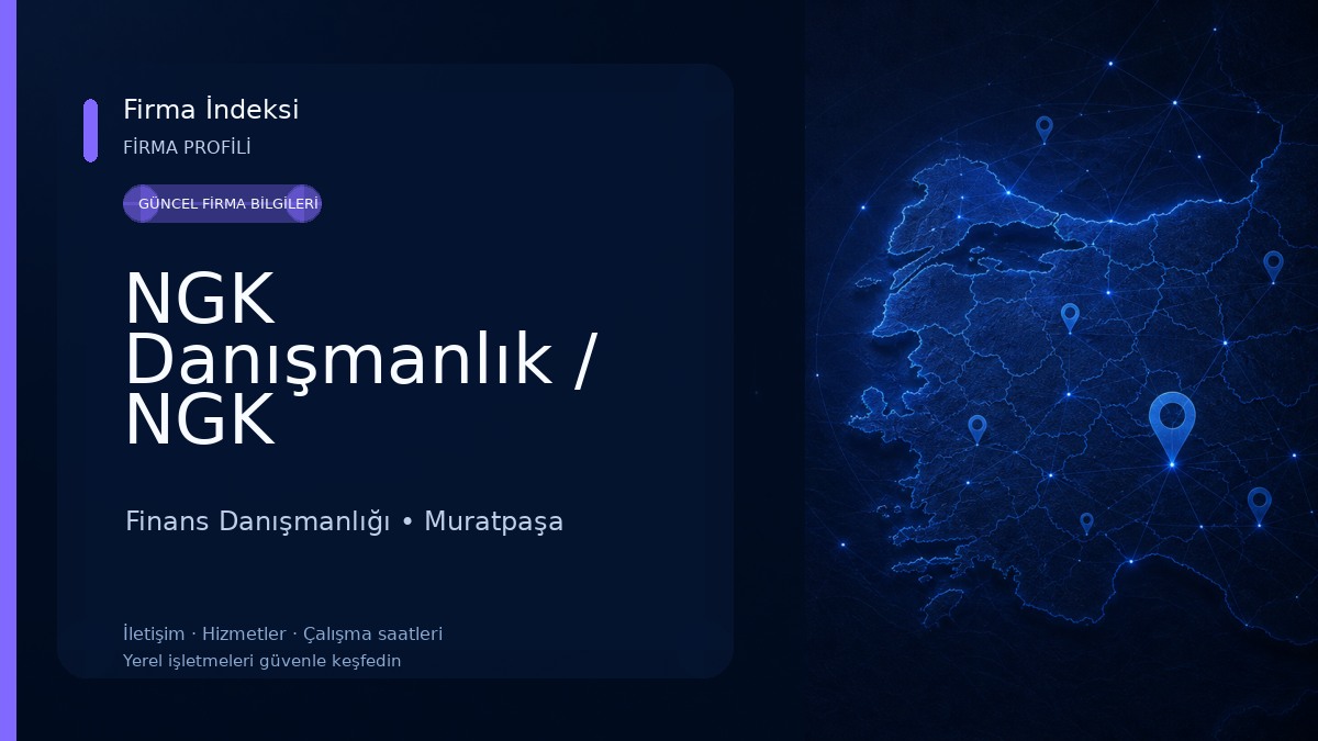 NGK Danışmanlık / NGK Consultancy Finans Danışmanlığı