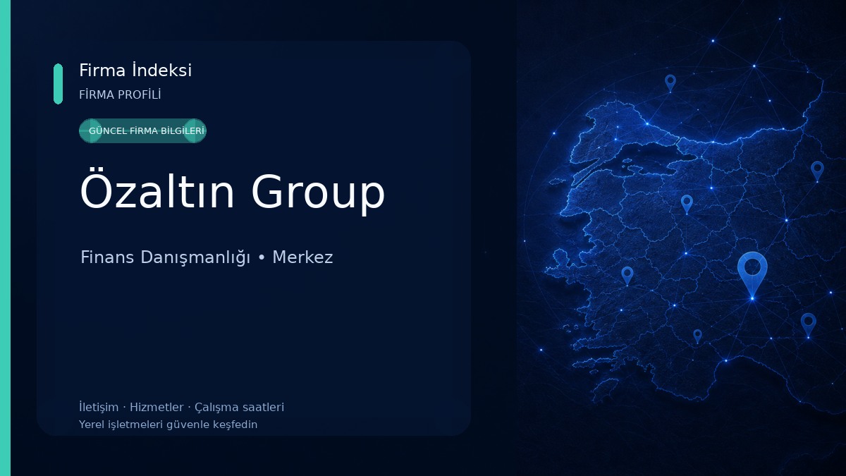 Özaltın Group Finans Danışmanlığı