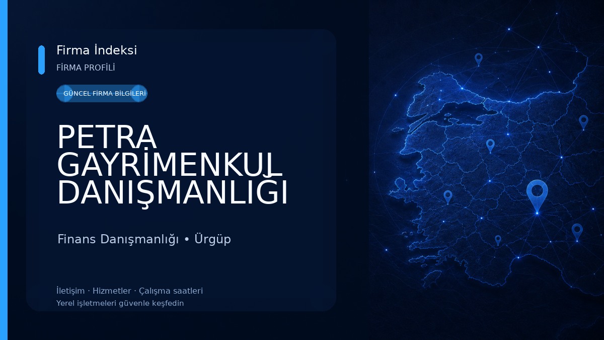 PETRA GAYRİMENKUL DANIŞMANLIĞI 