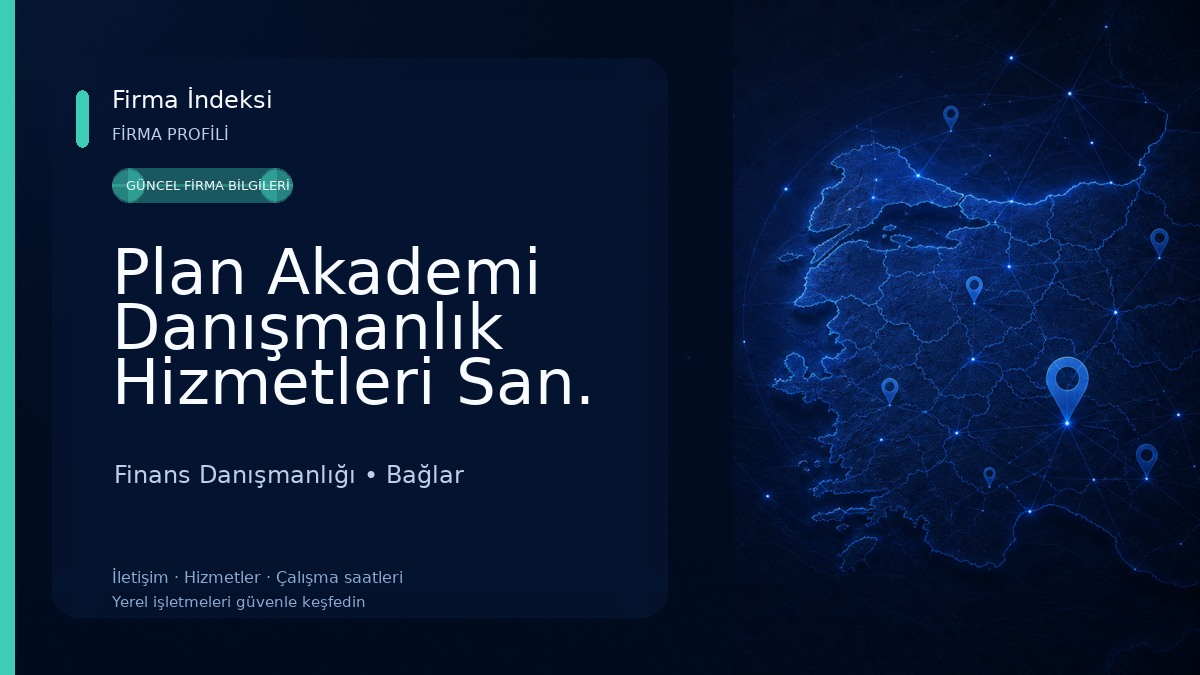 Plan Akademi Danışmanlık Hizmetleri San. Tic. Ltd. Şti
