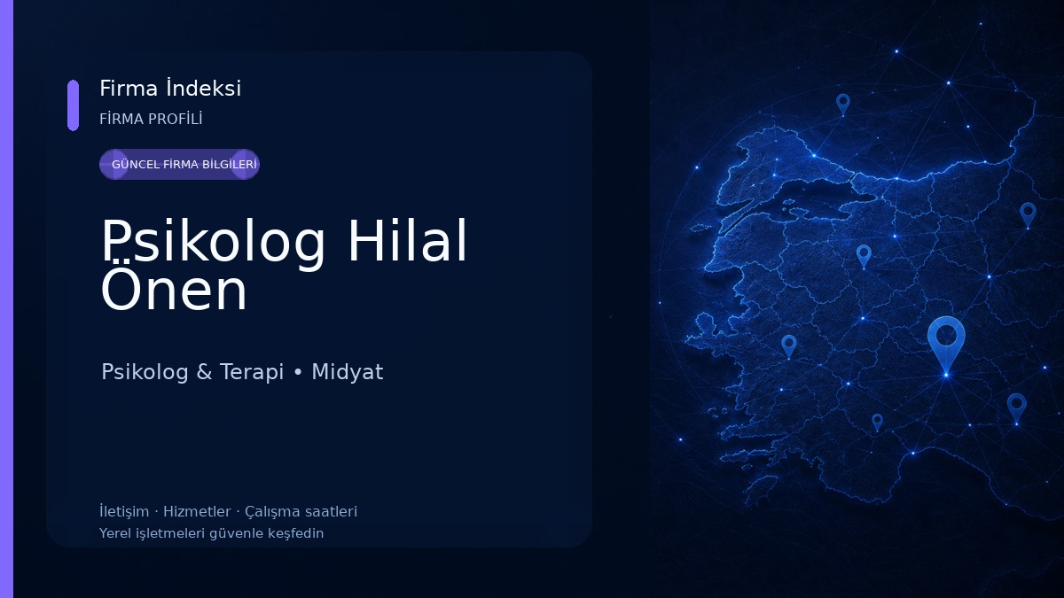 Psikolog Hilal Önen Psikolog & Terapi
