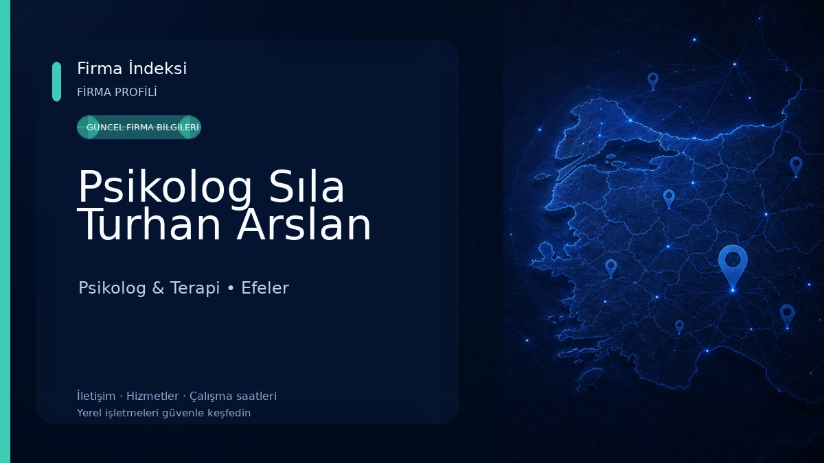 Psikolog Sıla Turhan Arslan